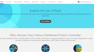 Cisco Data Center Network Manager (DCNM) screenshot