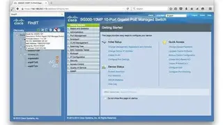 Cisco FindIT screenshot