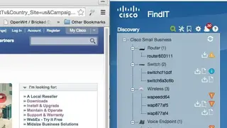Cisco FindIT screenshot