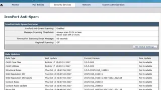 Cisco IronPort screenshot