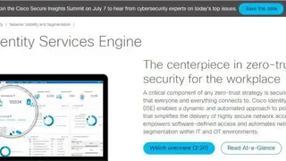 Cisco ISE (Identity Services Engine) screenshot