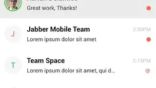 Cisco Jabber screenshot