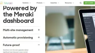 Cisco Meraki Wireless LAN screenshot