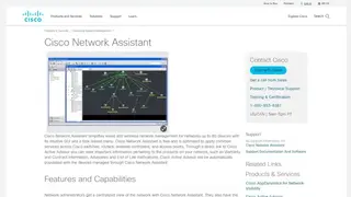 Cisco Network Assistant screenshot