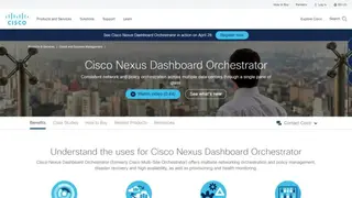 Cisco Nexus Dashboard Orchestrator screenshot