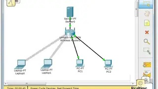Cisco Packet Tracer screenshot