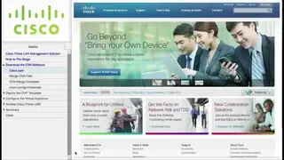Cisco PI LMS screenshot