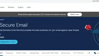 Cisco Secure Email screenshot