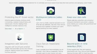 Cisco Secure Email screenshot