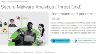 Cisco Threat Grid screenshot