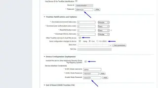 Cisco TrustSec screenshot