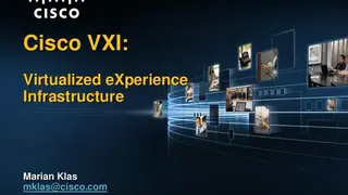 Cisco VXI screenshot