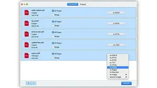 Cisdem PDF Converter screenshot