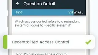 CISSP Pocket Prep screenshot