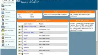 Citadel Mail Server screenshot