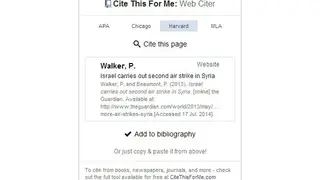 Cite This For Me screenshot