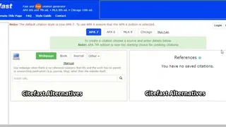 Citefast screenshot