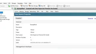 Citrix Hypervisor screenshot