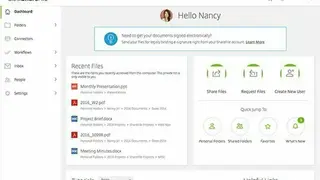 Citrix ShareFile screenshot