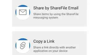 Citrix ShareFile screenshot