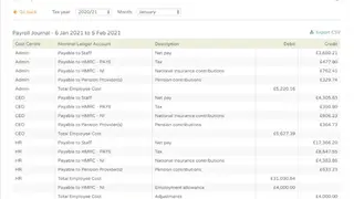 citrusHR screenshot