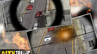 City Traffic Sniper Shooter 3D screenshot