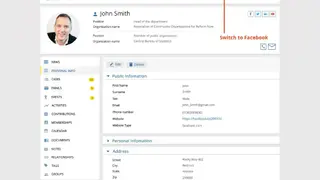CiviCRM screenshot