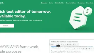 CKEditor 5 screenshot