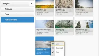 CKFinder screenshot