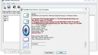 ClamWin screenshot