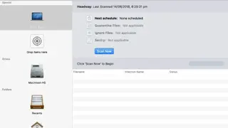 ClamXAV screenshot