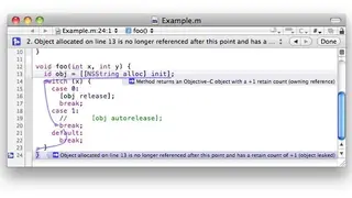 Clang Static Analyzer screenshot