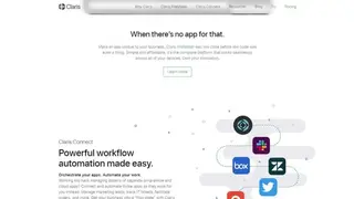 Claris FileMaker screenshot