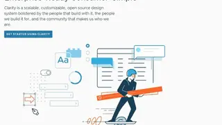 Clarity Design System screenshot