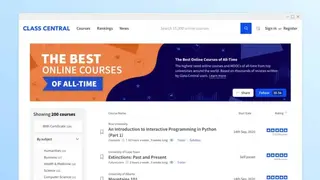 Class Central screenshot