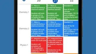 Class Planner screenshot