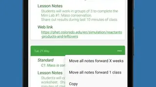 Class Planner screenshot