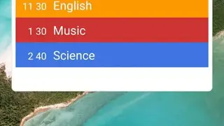 Class Timetable screenshot