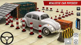Classic Car Parking Real Driving Test screenshot