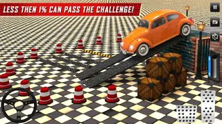 Classic Car Parking Real Driving Test screenshot