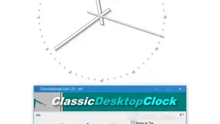 ClassicDesktopClock screenshot