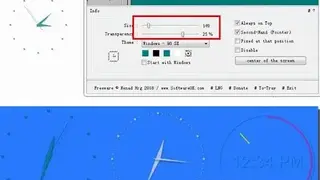 ClassicDesktopClock screenshot
