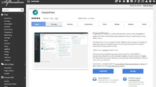 ClassicPress screenshot