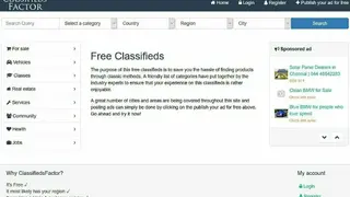 ClassifiedsFactor screenshot