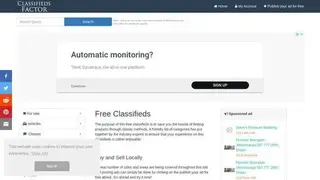 ClassifiedsFactor screenshot