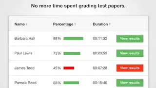 ClassMarker screenshot