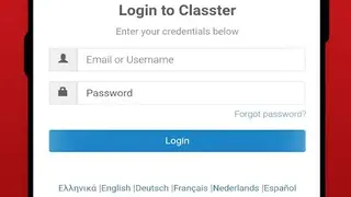 Classter screenshot