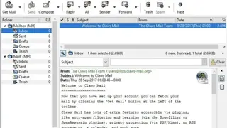 Claws Mail screenshot
