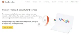 Cleanbrowsing screenshot