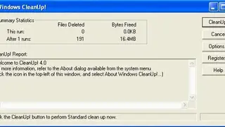 CleanUp screenshot